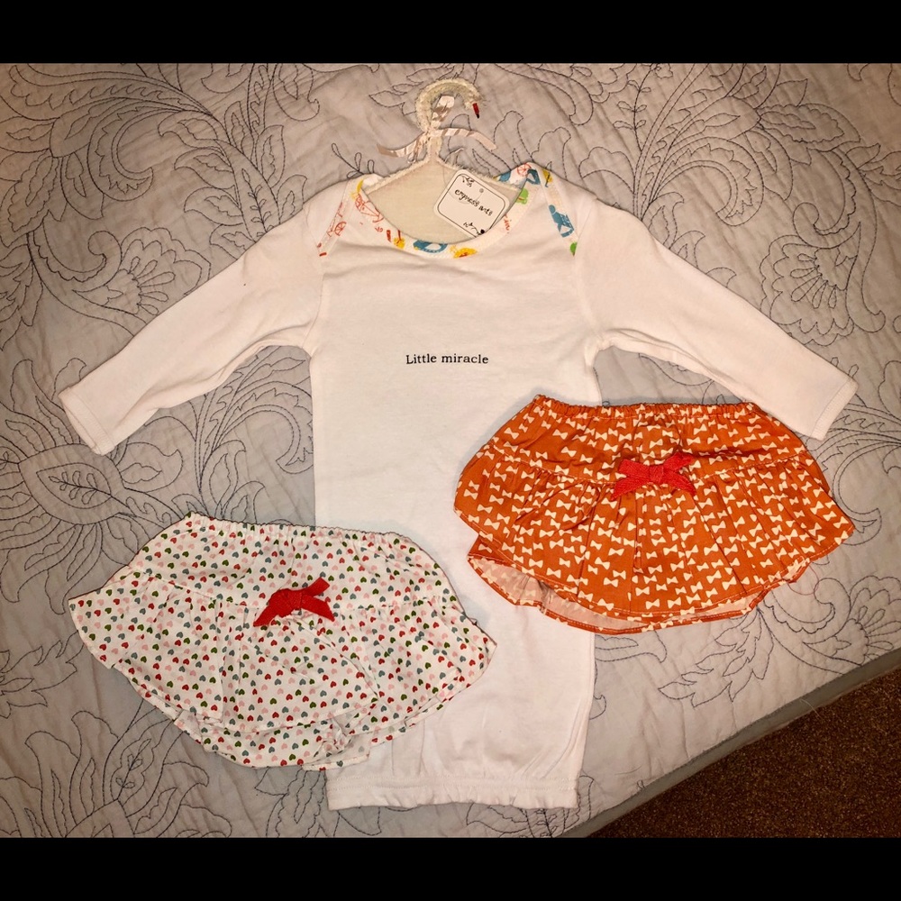 NEW Baby Sleeper Gown & Skirts/Diaper Covers
